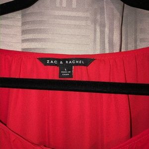 Red Zac and Rachel flowy top